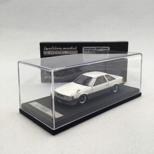 Ignition Model 1:43 Toyota Soarer 2800GT (Z10) White/Gold (IG1393) Resin Car Model Available Now