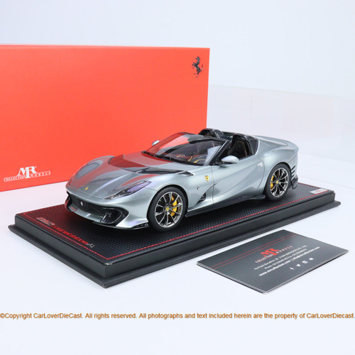 MR Collection 1:18 Ferrari 812 Competizione A Grey/Red/Black (FE034C/FE034D/FE034F) Resin Car Model Available Now