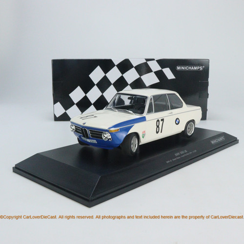 MINICHAMPS 1:18 BMW 2002 TIK - BMW AG - GRAND PRIX BRNO 1969 (155692787)  Diecast Car Model Available now