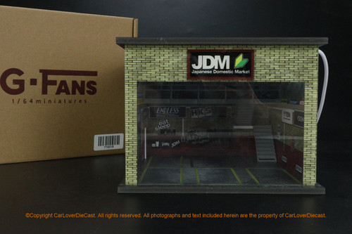 G-Fans 1:64 JDM Double - Storey Garage Diorama with LED  (710018) available now