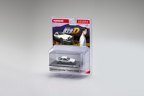 Kyosho 1:64 INITIAL D TOYOTA SPRINTER TRUENO (AE86) (07057A1B) Diecast Car Model Available In May 2025 Pre Order Now