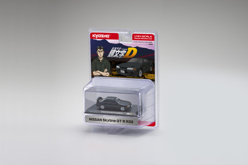 Kyosho 1:64 INITIAL D NISSAN SKYLINE GT-R6 (BNR32) (07057A4B) Diecast Car Model Available In May 2025 Pre Order Now