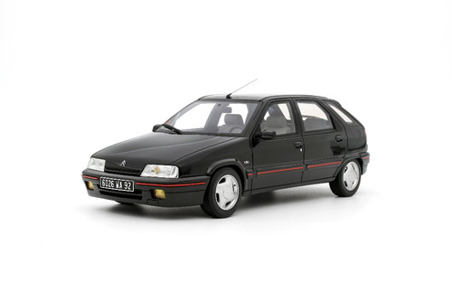 OTTO Mobile 1:18 CITROËN ZX VOLCANE 2.0 BLACK 1991 (OT1081) Resin Car Model Available In September 2024 Pre Order Now