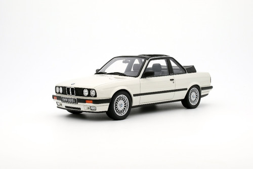 OTTO Mobile 1:18 BMW E30 325I TC2 BAUR WHITE 1988 (OT1097) Resin Car Model Available In October 2024 Pre Order Now