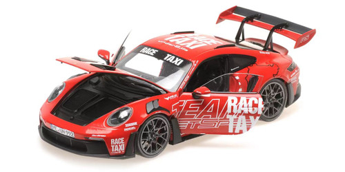 MINICHAMPS 1:18 PORSCHE 911 (992) GT3RS - 2024 - RED - GETSPEED RACE TAXI (110062040) Diecast Car Model Available In Q4 2024 Pre Order Now