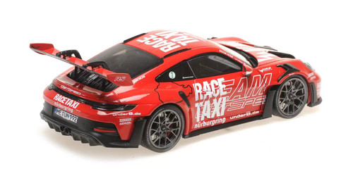 MINICHAMPS 1:43 PORSCHE 911 (992) GT3RS - 2024 - RED - GETSPEED RACE TAXI (410062114) Diecast Car Model Available In Q4 2024 Pre Order Now