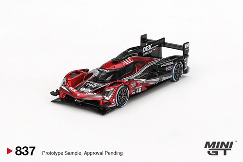 Mini GT 1:64 Acura ARX-06 GTP #40 Wayne Taylor Racing with Andretti 2024 IMSA Sebring 12Hrs Winner (MGT00837) Diecast Car Model Available In December 2024 Pre Order Now