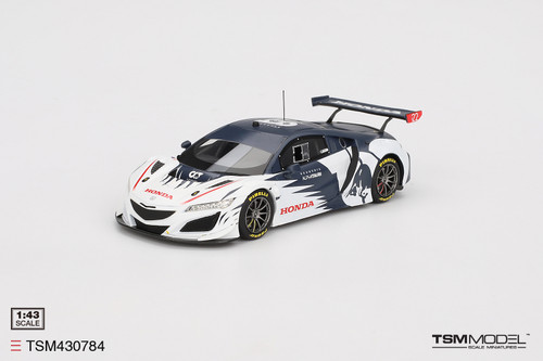 TSM Model 1:43 Honda NSX GT3 EVO AlphaTauri  Yuki Tsunoda 2023 Red Bull Formula Nurburgring (TSM430784) Resin Car Model Available In November 2024 Pre Order Now