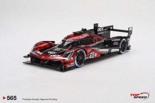 TopSpeed 1:18 Acura ARX-06 GTP #40 Wayne Taylor Racing with Andretti 2024 IMSA Daytona 24 Hrs  3rd Place (TS0565) Resin Car Model Available In November 2024 Pre Order Now