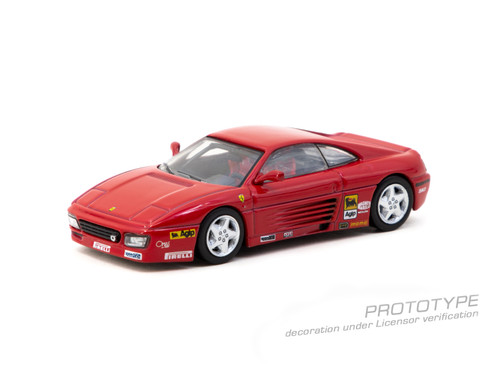 Tarmac Works 1:64 Ferrari 348 Challenge  Presentation (T64-082-PRE) Diecast Car Model Available In January 2025 Pre Order Now