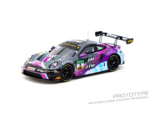 Tarmac Works 1:64 Porsche 911 GT3 R DTM 2023 Tim Heinemann (T64-084-23DTM09) Diecast Car Model Available In January 2025 Pre Order Now