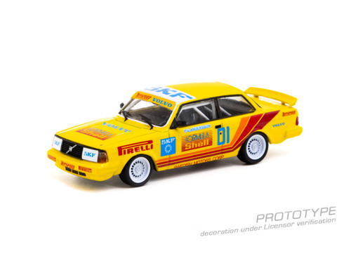 Tarmac Works 1:64 Volvo 240 Turbo Thai Group A Championship Bira Circuit Pattaya Winner 1988 (T64-050-88THA01) Diecast Car Model Available In January 2025 Pre Order Now