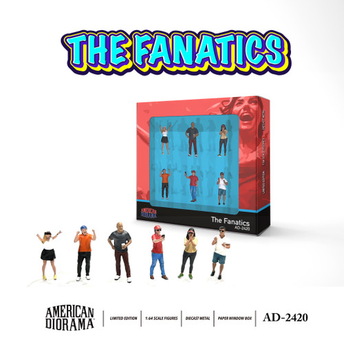 American Diorama 1:64 Figure - The Fanatics / Speed Cop (AD-2420 / AD-64530MJ) Diecast Model Available In December 2024 Pre Order Now