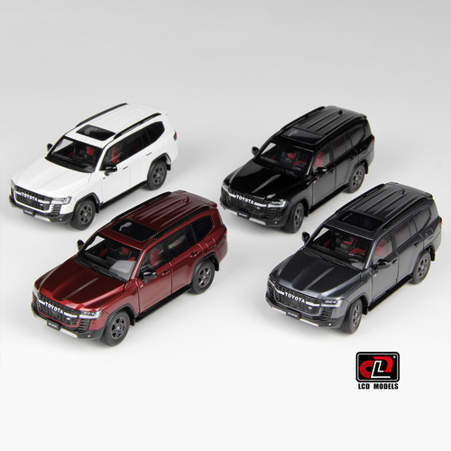 LCD 1:43 Toyota LC300-GR Sport (LCD43011) DieCast Car Model Available In December 2024 Pre Order Now