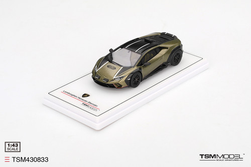 TSM Model 1:43 Lamborghini Huracán Sterrato Verde Gea Matt (TSM430833) Resin Car Model Available In June 2025 Pre Order Now