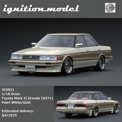 ignition.model Cresta ホワイト 1/43 Ignition Model New Toyota Cresta • DiecastSociety.com