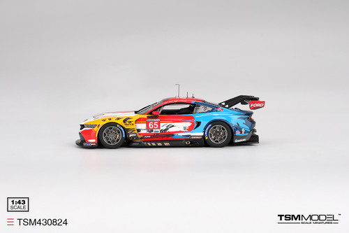 TSM Model 1:43 Ford Mustang GT3 #65 Ford Multimatic Motorsports 2024 IMSA Laguna Seca (TSM430823) Resin Car Model Available In November 2025 Pre Order Now