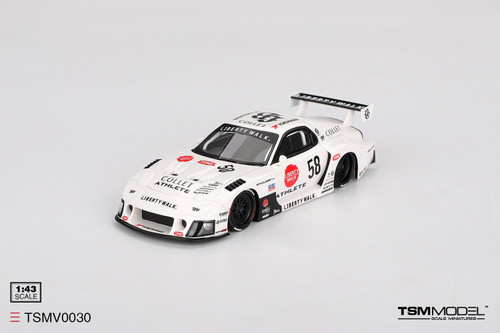 TSM Model 1:43 MAZDA RX-7 LB-Super Silhouette ATHLETECOLLET (TSMV0030) Resin Car Model Available In November 2025 Pre Order Now