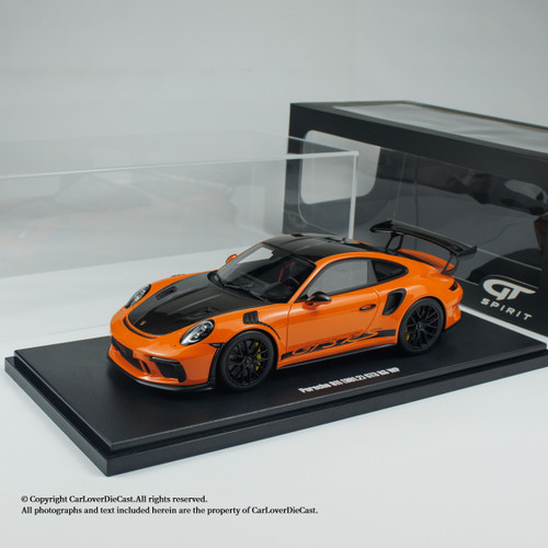 GT Spirit 1:18 PORSCHE 911 (991.2) GT3 RS Weissach With Display Case (CLDC044) Resin Car Model Available Now