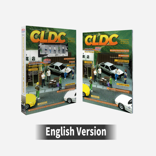 American Diorama x CLDC 1:64 Diecast Figure Set : Mt.Akina Drift With Book (100785) Diecast Model Available In November 2025 Pre Order Now