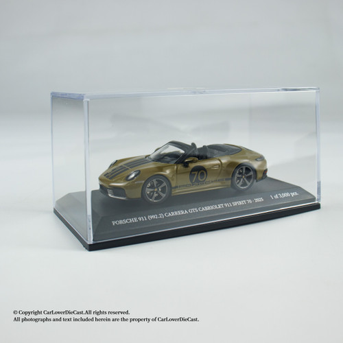 MINICHAMPS 1:64 PORSCHE 911 (992.2) CARRERA GTS CABRIOLET 911 SPIRIT 70 - 2025 - GREEN / BLACK / SILVER METALLIC (643064138-643064140) Diecast Car Model Available In September 2025 Pre Order Now MINICHAMPS 1:64 PORSCHE 911 (992.2) CARRERA GTS CABRIOLET 911 SPIRIT 70 - 2025 - GREEN / BLACK / SILVER METALLIC (643064138-643064140) Diecast Car Model Available In September 2025 Pre Order Now
