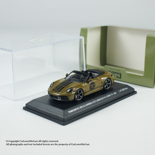 MINICHAMPS 1:64 PORSCHE 911 (992.2) CARRERA CABRIOLET - 2025
