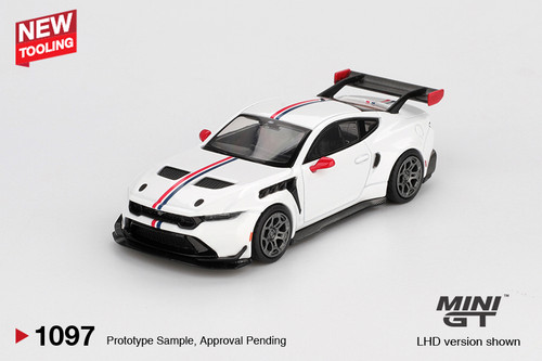 Mini GT 1:64 Ford Mustang GTD Spirit of America (MGT01097) Diecast Car Model Available In January 2026 Pre Order Now