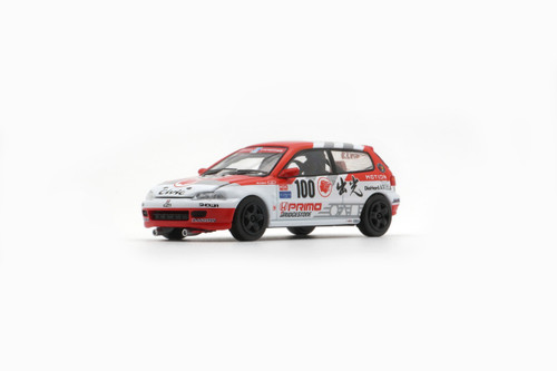 BM Creations 1:64 HONDA EG6 -  #100 JTCC1993 (RHD) (64B0479) Diecast Car Model Available In October 2025 Pre Order Now