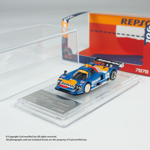 BM Creations 1:64 Mazda 787B - Repsol (64B0442) Diecast Car Model