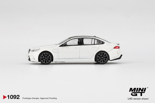 Mini GT 1:64 BMW M5 Alpine White (MGT01092) Diecast Car Model Available In April 2026 Pre Order Now