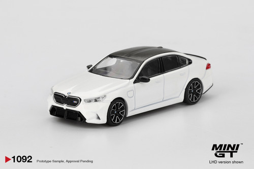 Mini GT 1:64 BMW M5 Alpine White (MGT01092) Diecast Car Model Available In April 2026 Pre Order Now