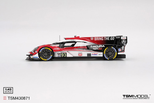 TSM Model 1:43 Acura ARX-06 #93 Acura Meyer Shank Racing  2025 IMSA SEBRING 12 Hrs (TSM430871) Resin Car Model Available In January 2026 Pre Order Now