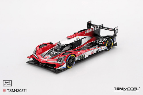 TSM Model 1:43 Acura ARX-06 #93 Acura Meyer Shank Racing  2025 IMSA SEBRING 12 Hrs (TSM430871) Resin Car Model Available In January 2026 Pre Order Now
