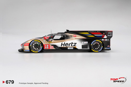 TopSpeed 1:18 Cadillac V-Series.R #12 CADILLAC HERTZ TEAM JOTA  2025  Le Mans 24 Hrs (TS0679) Resin Car Model Available In February 2026 Pre Order Now
