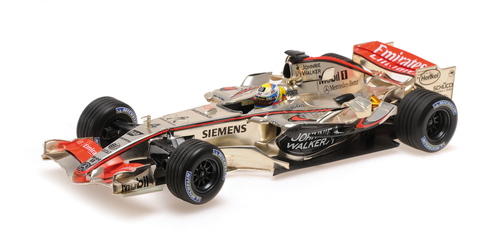 MINICHAMPS 1:18 MCLAREN MERCEDES MP4/21 - JUAN PABLO MONTOYA - 2006 (530061804) Diecast Car Model Available In January 2026 Pre Order Now