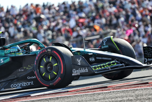 MINICHAMPS 1:43 ASTON MARTIN ARAMCO FORMULA ONE TEAM AMR25 - FERNANDO ALONSO - AUSTIN GP 2025 (417251914) Resin Car Model Available In Q2 2026 Pre Order Now