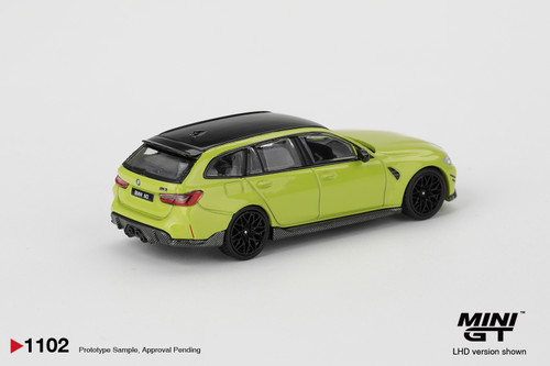 Mini GT 1:64 BMW M3 M Performance Touring Sao Paulo Yellow (MGT01102) Diecast Car Model Available In April 2026 Pre Order Now