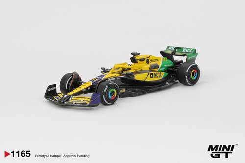 Mini GT 1:64 McLaren MCL38 #81 Oscar Piastri 2024 F1 2024 Monaco GP 2nd Place (MGT01165) Diecast Car Model Available In May 2026 Pre Order Now