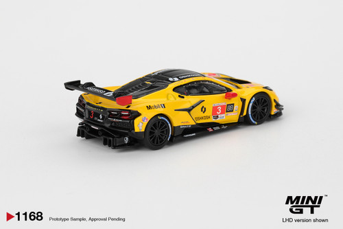Mini GT 1:64 Chevrolet Corvette Z06 GT3.R #3  Corvette Racing by Pratt Miller Motorsports (MGT01168) Diecast Car Model Available In March 2026 Pre Order Now