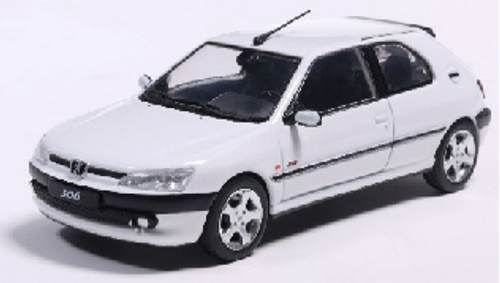 Solido 1:43 PEUGEOT 306 S16 BLANC GLACIER 1994 (S4311408) Diecast Car Model Available In April 2026 Pre Order Now