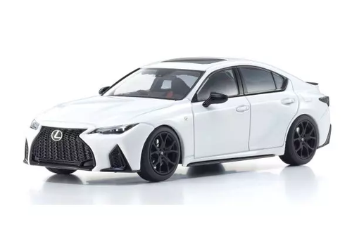 Kyosho 1:43 Lexus IS500 F Sport Performance Climax Edition Neutrino Gray / White Nova Glass Flake (30932NGY/03932W) Diecast Car Model Available In December 2025 Pre Order Now