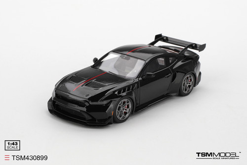 TSM Model 1:43 Ford Mustang GTD Shadow Black (TSM430899) Resin Car Model Available In April 2026 Pre Order Now