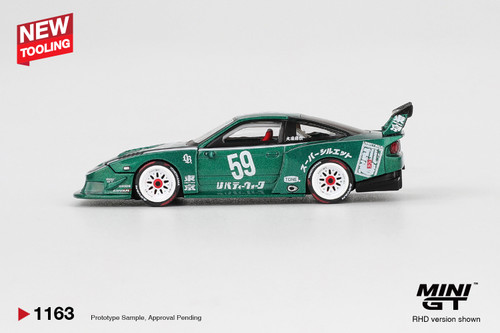 Mini GT 1:64 Nissan LB-Super Silhouette 180SX  2026 TAS (MGT01163) Diecast Car Model Available In April 2026 Pre Order Now