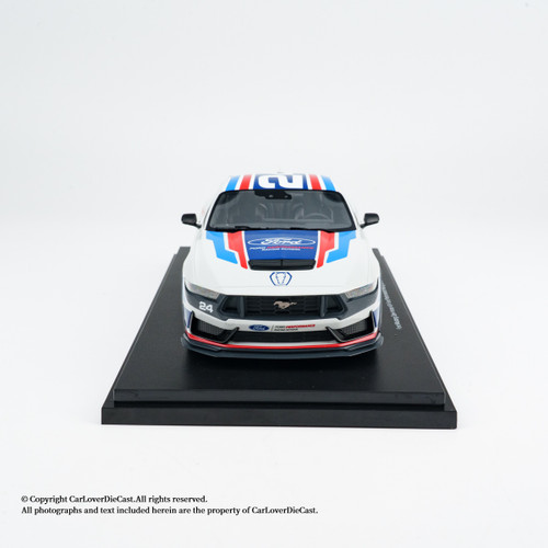 TopSpeed 1:18 Ford Mustang Dark Horse #24 (TS0657) Resin Car Model Available Now