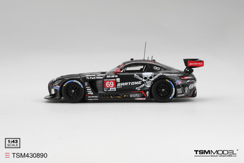 TSM Model 1:43 Mercedes-AMG GT3 EVO #69 GetSpeed 2025 IMSA Daytona 24 Hrs (TSM430890) Resin Car Model Available In May 2026 Pre Order Now