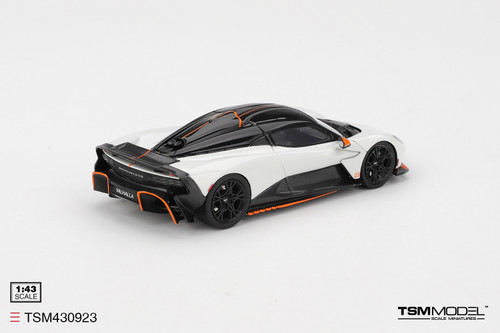 TSM Model 1:43 Aston Martin Valhalla Lunar White (TSM430923) Resin Car Model Available In May 2026 Pre Order Now