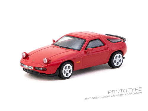 Tarmac Works 1:64 Porsche 928 S Red (T64G-083-RE) Diecast Car Model Available In June 2026 Pre Order Now