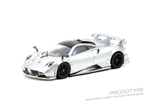 Tarmac Works 1:64 Pagani Imola Matt Silver (T64G-TL046-SL) Diecast Car Model Available In June 2026 Pre Order Now