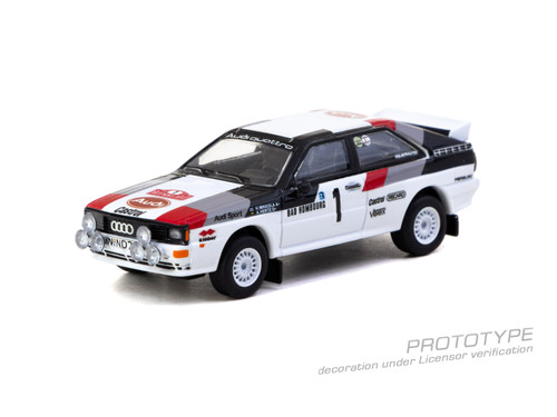 Tarmac Works 1:64 Audi Quattro A1 Lombard RAC Rally 1982 (T64S-025-82RAC01) Diecast Car Model Available In June 2026 Pre Order Now