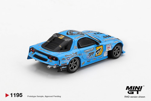 Mini GT 1:64 Mazda RX-7 RE-Amemiya 2025 D1GP (MGT01195) Diecast Car Model Available In July 2026 Pre Order Now